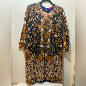 Shamask Shift Dress Women’s Size 1 (6/8) 100% Silk Lining